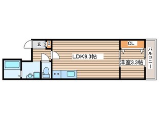 ラフィーノ長町一丁目の物件間取画像